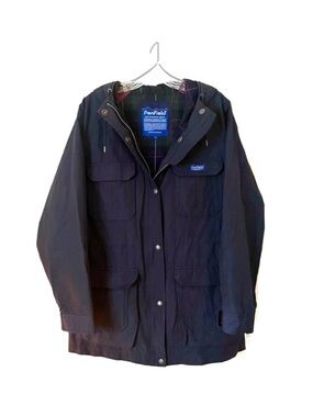 Penfield 60/40 Hooded Parka Utility Jacket in Navy Blue Size Large